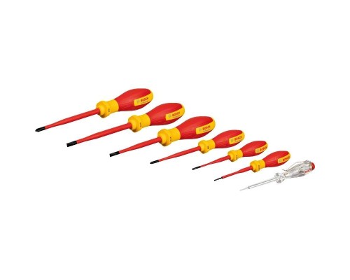 Викрутка Bosch Professional, (SL/PH), VDE, 7 шт (1.600.A02.NF7)