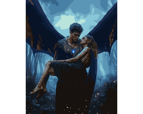 Картина по номерам Santi Шипи та троянди Порятунок 40х50 с (955060)