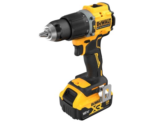 Шуруповерт DeWALT XR Li-Ion 18V 2x5Ah, 74 Нм, 0-450/0-1650 об/хв, 1.17 кг, TSTAK (DCD799P2T)