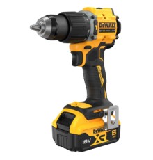 Шуруповерт DeWALT XR Li-Ion 18V 2x5Ah, 74 Нм, 0-450/0-1650 об/хв, 1.17 кг, TSTAK (DCD799P2T)