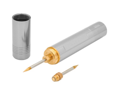 Паяльник електричний Voltronic бездротовий портативний, АКБ 2600мА, 2 жала, Silver (РЕР-220)