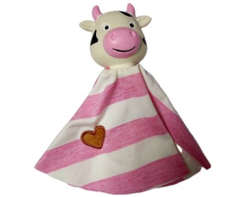 Іграшка для собак MISOKO&CO Корівка різнокольорова 18.5 см (BEIRJ03416)