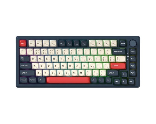 Клавіатура GamePro Asgard Yord Wireless/Bluetooth/USB UA Blue (MK266BL)