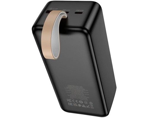 Батарея універсальна HOCO 40000mAh Aquila PD/3.0/65W QC/3.0 Black (DB82 / 714726)