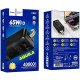 Батарея універсальна HOCO 40000mAh Aquila PD/3.0/65W QC/3.0 Black (DB82 / 714726)