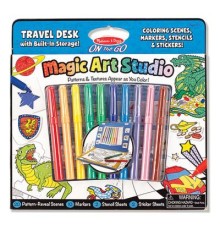 Набір для творчості Melissa&Doug Раскраска, наклейка, трафарет (MD5240)