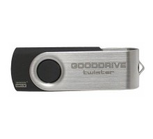 USB флеш накопичувач Goodram 8GB Twister Black USB 2.0 (UTS2-0080K0R11) 