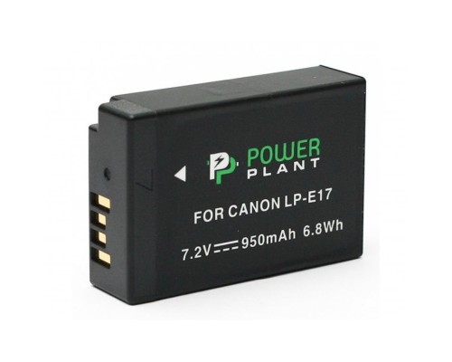 Акумулятор до фото/відео PowerPlant Canon LP-E17 (DV00DV1410) 