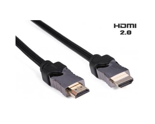 Кабель мультимедійний HDMI to HDMI 5.0m Vinga (HDMI03-5.0)