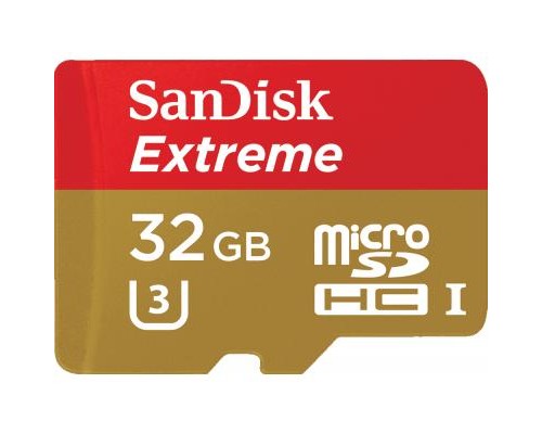 Карта пам'яті SanDisk 32GB microSD class 10 V30 A1 UHS-I U3 Extreme Action (SDSQXAF-032G-GN6AA) Карта пам'яті SanDisk 32GB microSD class 10 V30 A1 UHS-I U3 Extreme Action (SDSQXAF-032G-GN6AA)