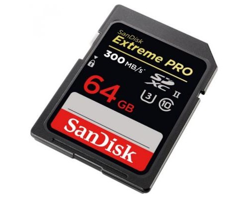 Карта пам'яті SanDisk 64GB SDXC class 10 UHS-II 4K Extreme Pro (SDSDXPK-064G-GN4IN)