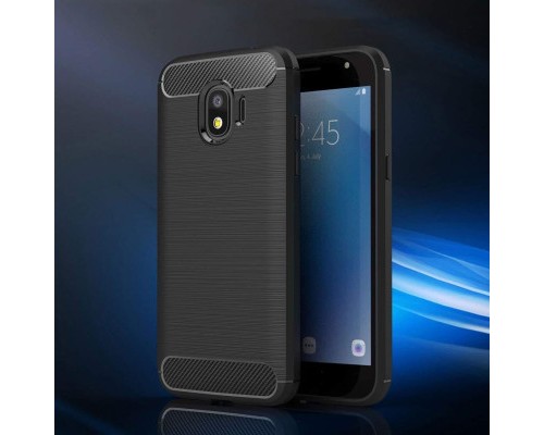 Чохол до мобільного телефона Laudtec для Samsung J2 2018/J250 Carbon Fiber (Black) (LT-J250F)