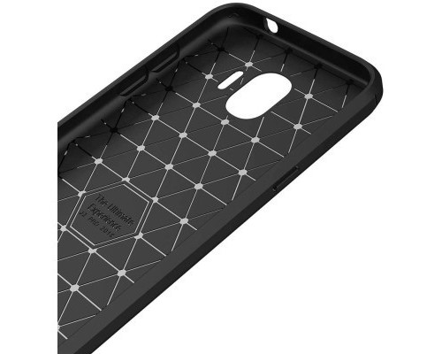 Чохол до мобільного телефона Laudtec для Samsung J2 2018/J250 Carbon Fiber (Black) (LT-J250F)