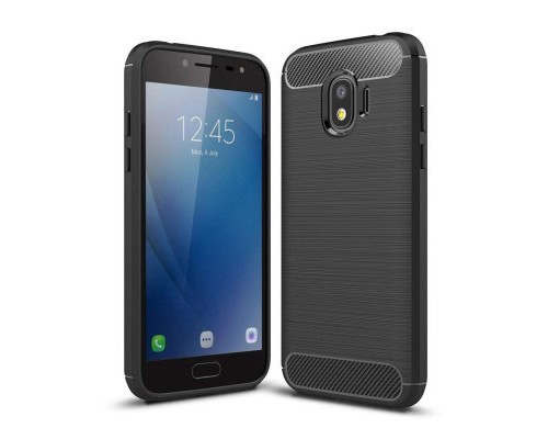 Чохол до мобільного телефона Laudtec для Samsung J2 2018/J250 Carbon Fiber (Black) (LT-J250F)