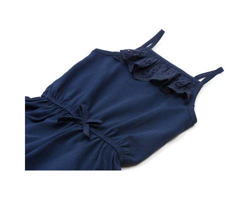 Комбінезон дитячий Breeze з мереживом (12442-116G-blue)
