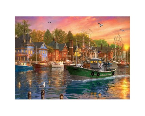 Пазл Eurographics Захід у гавані Домінік Девісон 1000 елем (6000-0969)