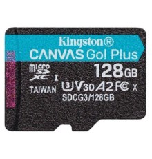 Карта пам'яті Kingston 128GB microSD class 10 UHS-I U3 A2 Canvas Go Plus (SDCG3/128GBSP)