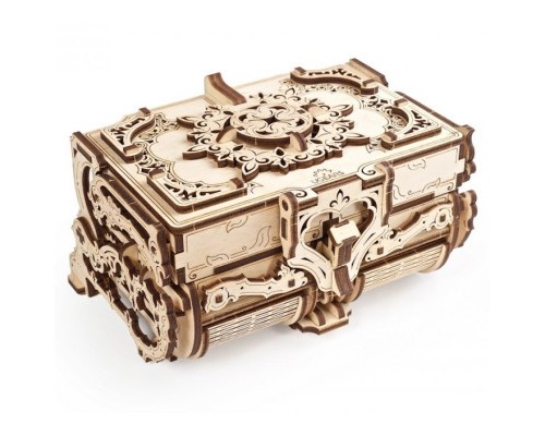 Конструктор Ugears механічний Антикварна скринька (70089)