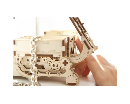 Конструктор Ugears механічний Антикварна скринька (70089)