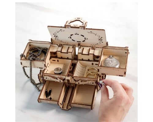 Конструктор Ugears механічний Антикварна скринька (70089)