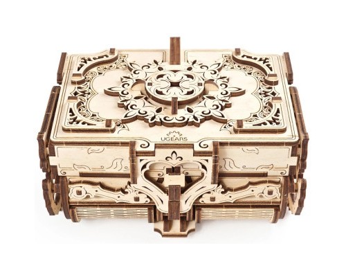 Конструктор Ugears механічний Антикварна скринька (70089)