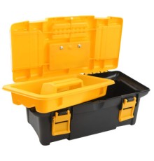 Ящик для інструментів Tolsen 34х18х13 см, 3 органайзера, піддон (80190)