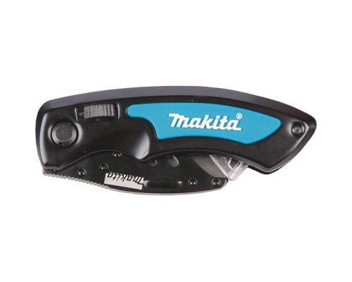 Ніж монтажний Makita розкладний + 10 додаткових лез (P-90548)