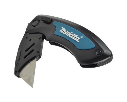 Ніж монтажний Makita розкладний + 10 додаткових лез (P-90548)