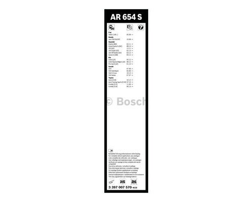 Щітка склоочисника Bosch 3 397 007 570