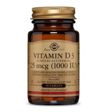 Вітамін Solgar Вітамін D3, Холекальциферол, Cholecalciferol, 25 мкг, 1000 М (SOL03310)