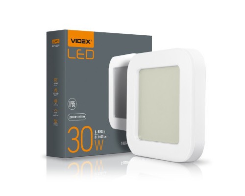 Світильник Videx LED ART IP65 30W 5000K 220V (VL-BHFS-305)