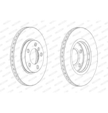 Гальмівний диск FERODO DDF2122C