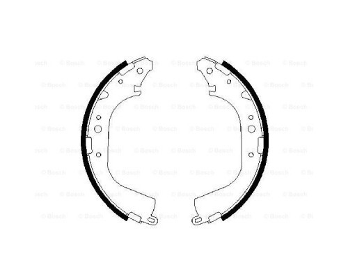 Гальмівні колодки Bosch 0 986 487 354