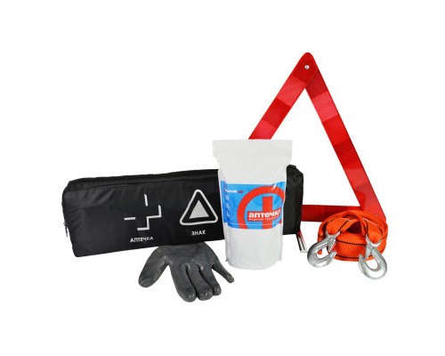 Набір техдопомоги Poputchik автомобіліста компакт 