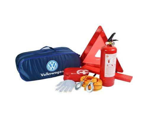 Набір техдопомоги Poputchik Volkswagen легковий синій (01-057-Л)