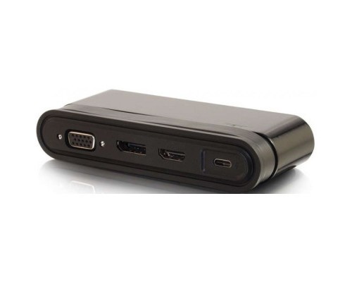 Порт-реплікатор C2G Docking Station USB-C на HDMI, DP, VGA, USB, Power Delivery (CG82392)