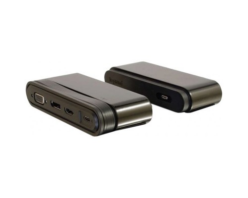 Порт-реплікатор C2G Docking Station USB-C на HDMI, DP, VGA, USB, Power Delivery (CG82392)