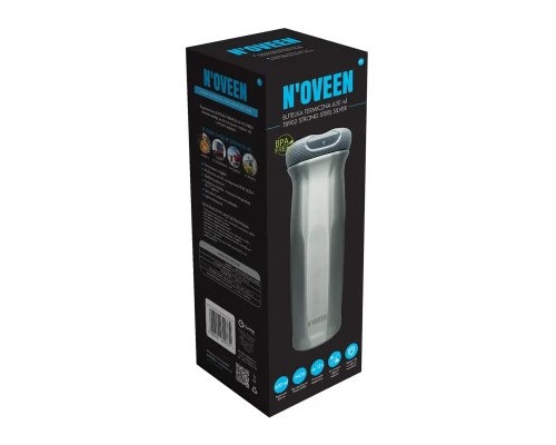 Термос Noveen TB902 630 мл Strong Steel Silver (RL070821)