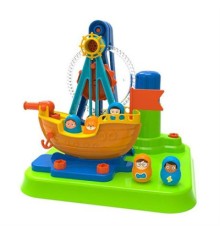 Конструктор EDU-Toys Піратський корабель з інструментами (JS026)