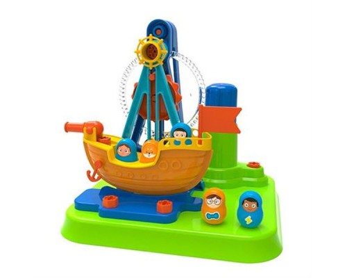 Конструктор EDU-Toys Піратський корабель з інструментами (JS026)