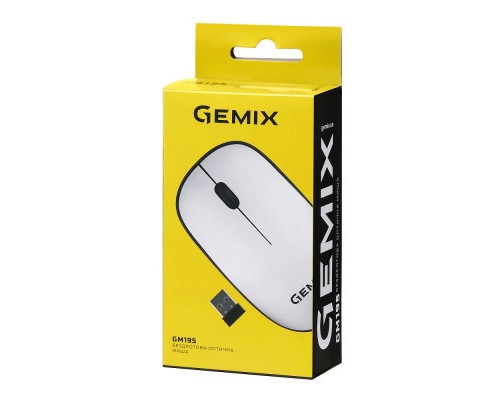 Мишка Gemix GM195 Wireless White (GM195Wh)