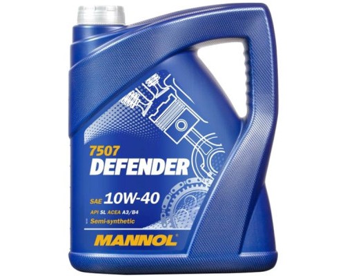 Моторна олива Mannol DEFENDER 5л 10W-40 (MN7507-5)