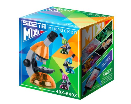 Мікроскоп Sigeta Mixi з адаптером для смартфона 40x-640x Purple (65914)