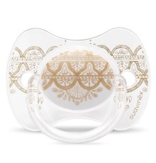 Пустушка Suavinex Couture 4-18 міс світло-сіра (304217)