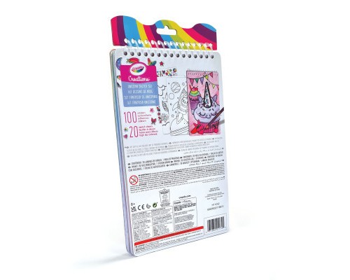 Набір для творчості Crayola Creations Розмальовка Єдиноріг з наліпками (04-1174)