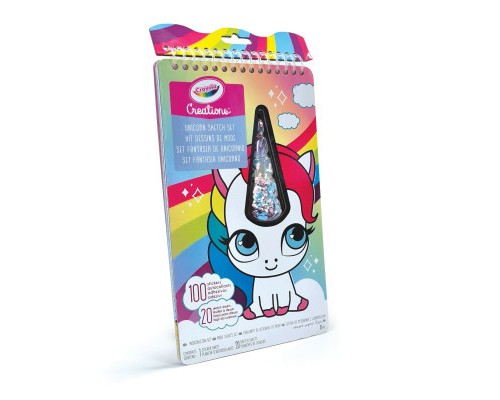 Набір для творчості Crayola Creations Розмальовка Єдиноріг з наліпками (04-1174)