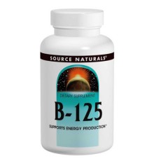 Вітамін Source Naturals Комплекс Вітамінів Групи B 125мг, 60 таблеток (SN0425)