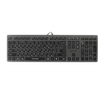 Клавіатура A4Tech FX60 USB Grey White backlit