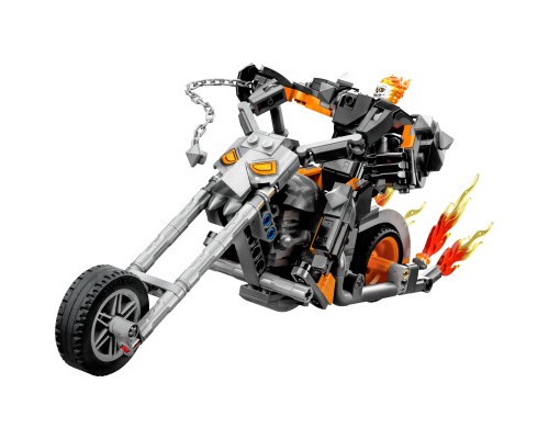 Конструктор LEGO Super Heroes Примарний Вершник: робот і мотоцикл 264 деталі (76245)