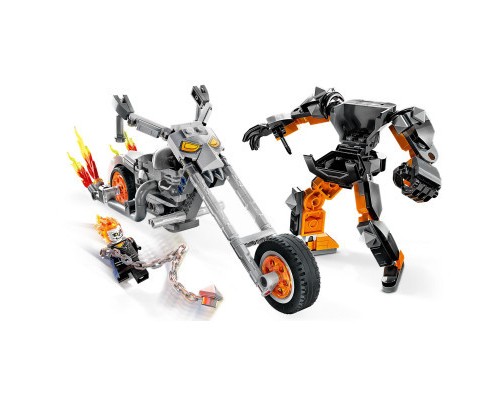 Конструктор LEGO Super Heroes Примарний Вершник: робот і мотоцикл 264 деталі (76245)